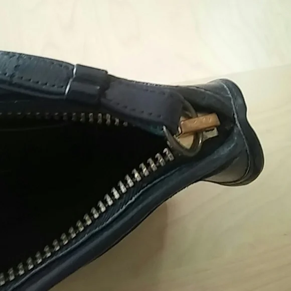 Coach Black Leather Shoulder Bag - Picture 5 of 6